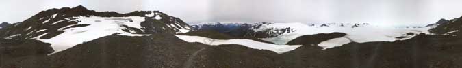 Harding Icefield panoramic