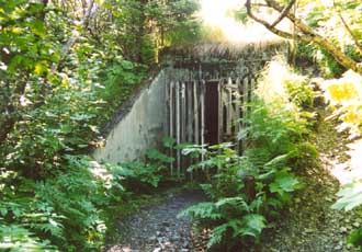 The front door to the fort.