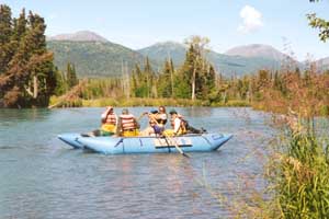 Rafting on the Kenai River