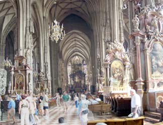 St Stephan's church interior