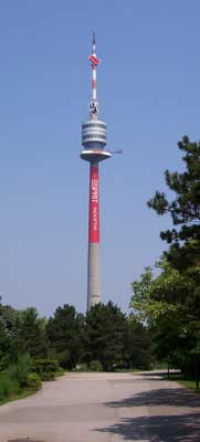 Danube Tower in Danube Park