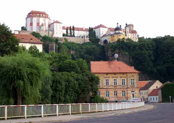 The chateau at Vranov