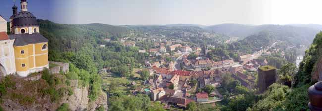 Vranov nad Dyje from chateau