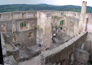 Interior of Landstejn castle