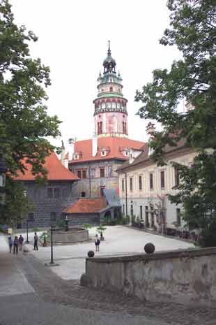 The Hradek from the 1st courtyard