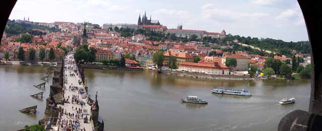 View from Charles Bridge