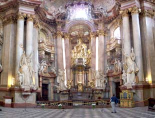 St. Vitus cathedral interior