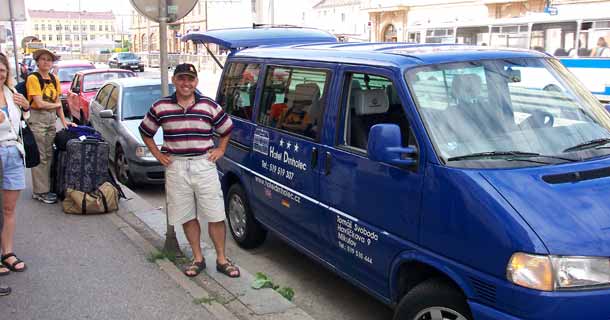 Tom, our driver and guide