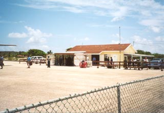 Deadman's Cay airport terminal building