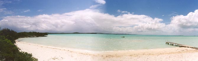 Your private beach at Little Deadmans Cay