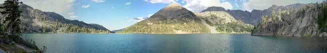 Dewey Lake panorama