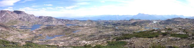 Fossil Lake panoramic