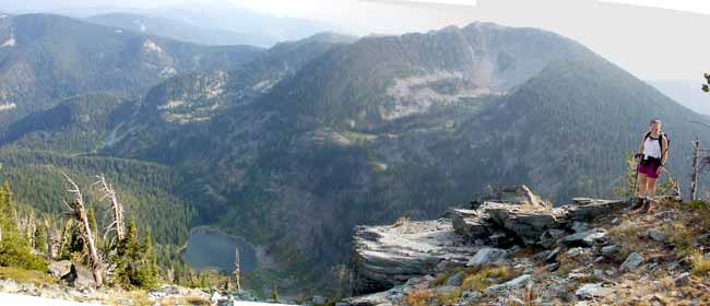 Ward Peak from Eagle Peak