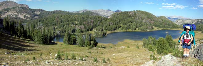 Approaching Favonius Lake