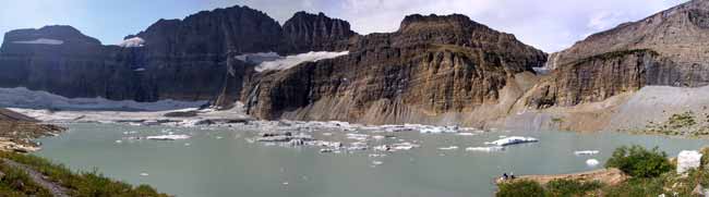 Grinnell Lake and Glacier