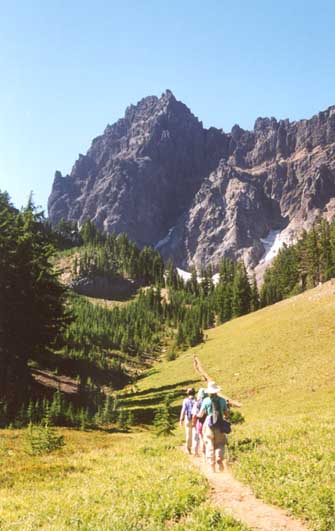 The approach to Three Fingered Jack