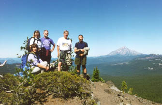 On top of Porcupine Peak