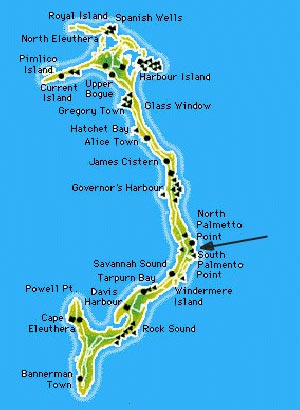 Eleuthera Bahamas and le Sable Rose