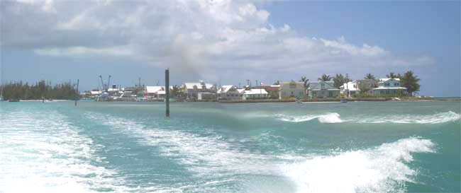 Leaving Spanish Wells