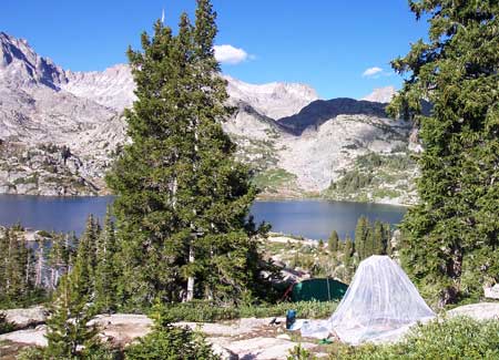 Island Lake campsite