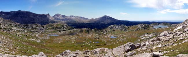 Lester Pass looking east