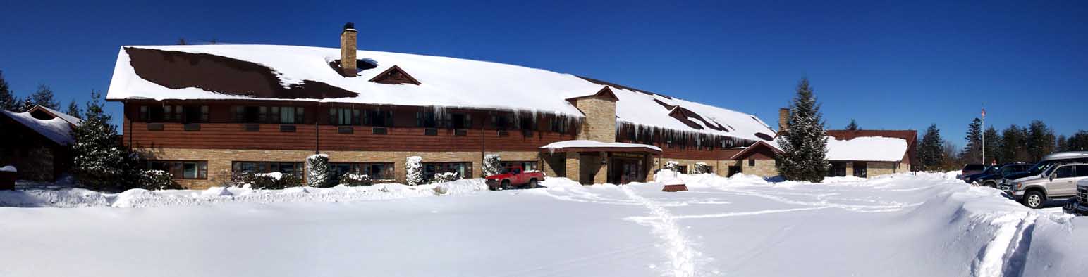 The lodge at Blackwater Falls State Park